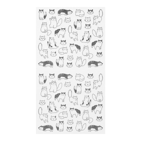 Midori Mini Planner Stickers: Cats and Dogs - Freshie & Zero Studio Shop