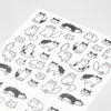 Midori Mini Planner Stickers: Cats and Dogs - Freshie & Zero Studio Shop