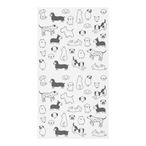 Midori Mini Planner Stickers: Cats and Dogs - Freshie & Zero Studio Shop