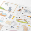Midori Mini Cat Planner Stickers - Freshie & Zero Studio Shop