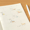 Midori Mini Cat Planner Stickers - Freshie & Zero Studio Shop