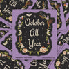 October All Year Waterproof Vinyl Sticker - Freshie & Zero Studio Shop