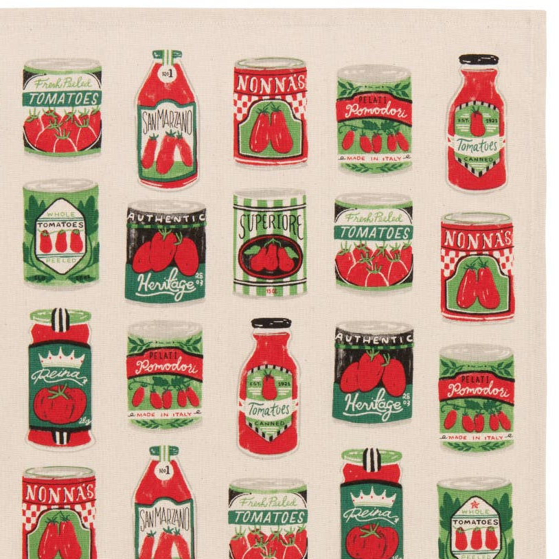 Pomodori Dishtowel - Freshie & Zero Studio Shop