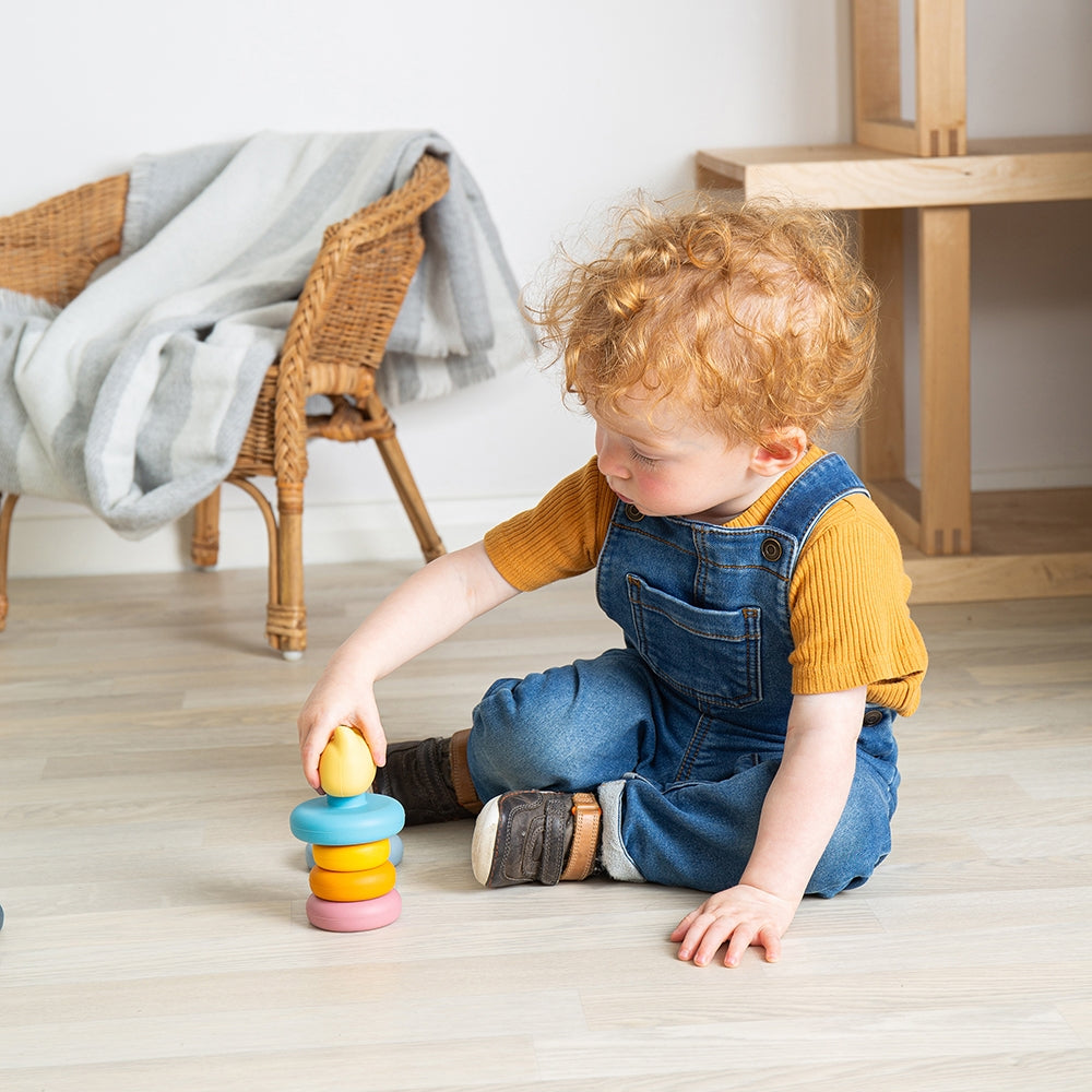Silicone Stacking Cat Toy - Freshie & Zero Studio Shop
