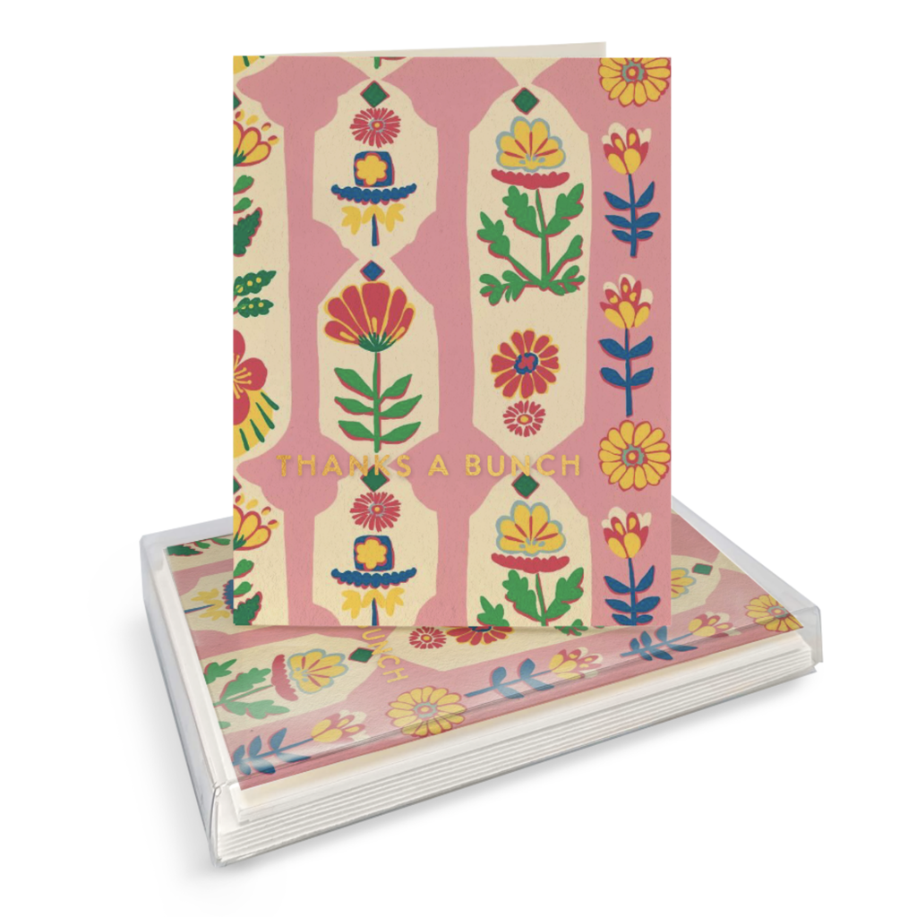 Thanks a Bunch - Boxed Greeting Card Set of 8 - Freshie & Zero Studio Shop