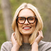Peepers Reading Glasses: Take a Bow Pink Botanico/Pink - Freshie & Zero Studio Shop