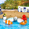 Iwako Sea Friends Eraser Set of 7 - Freshie & Zero Studio Shop
