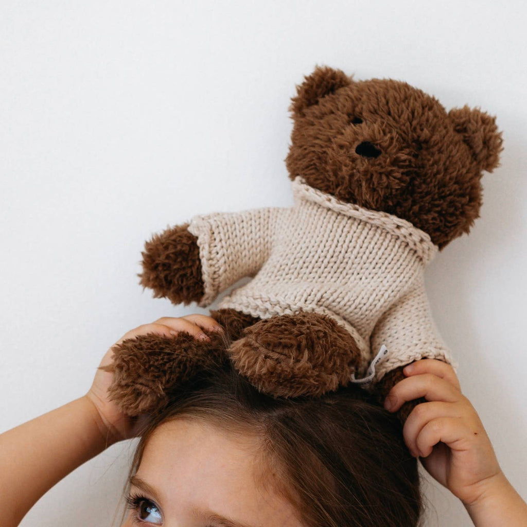 Milo Bear Soft Plush Toy - Freshie & Zero Studio Shop