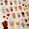 Bebe Bears Puffy Sticker Set - Freshie & Zero Studio Shop