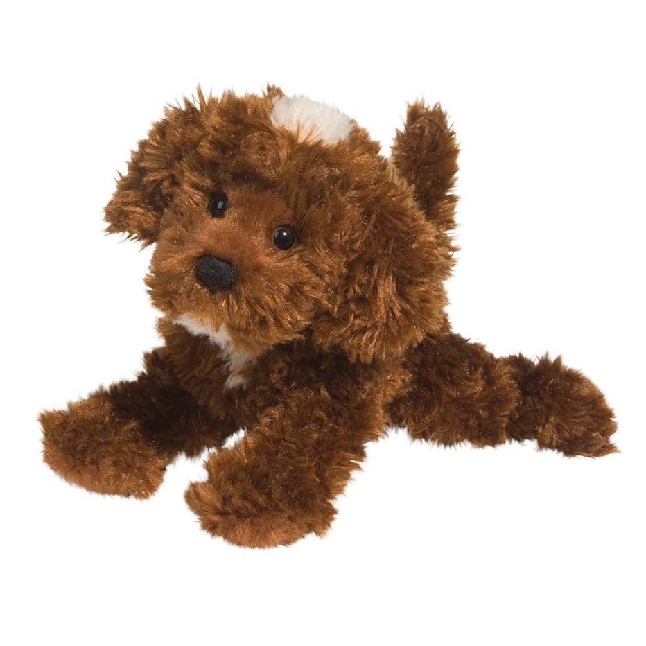 Bosco the Chocolate Labradoodle Plush Toy - Freshie & Zero Studio Shop