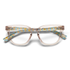 Peepers x Laura Park Reading Glasses: Nola - Gray/Chelsea Orange - Freshie & Zero Studio Shop
