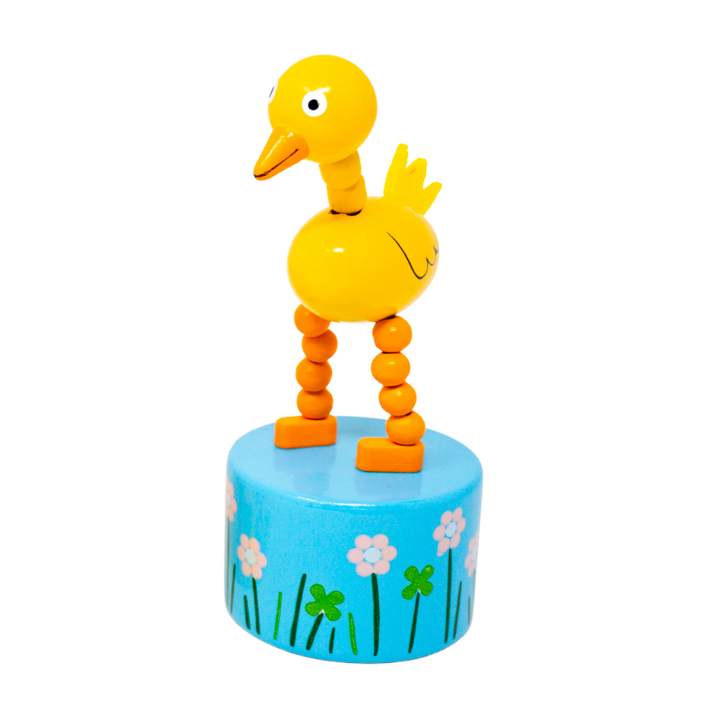 Duck & Bunny Push Puppet - Freshie & Zero Studio Shop