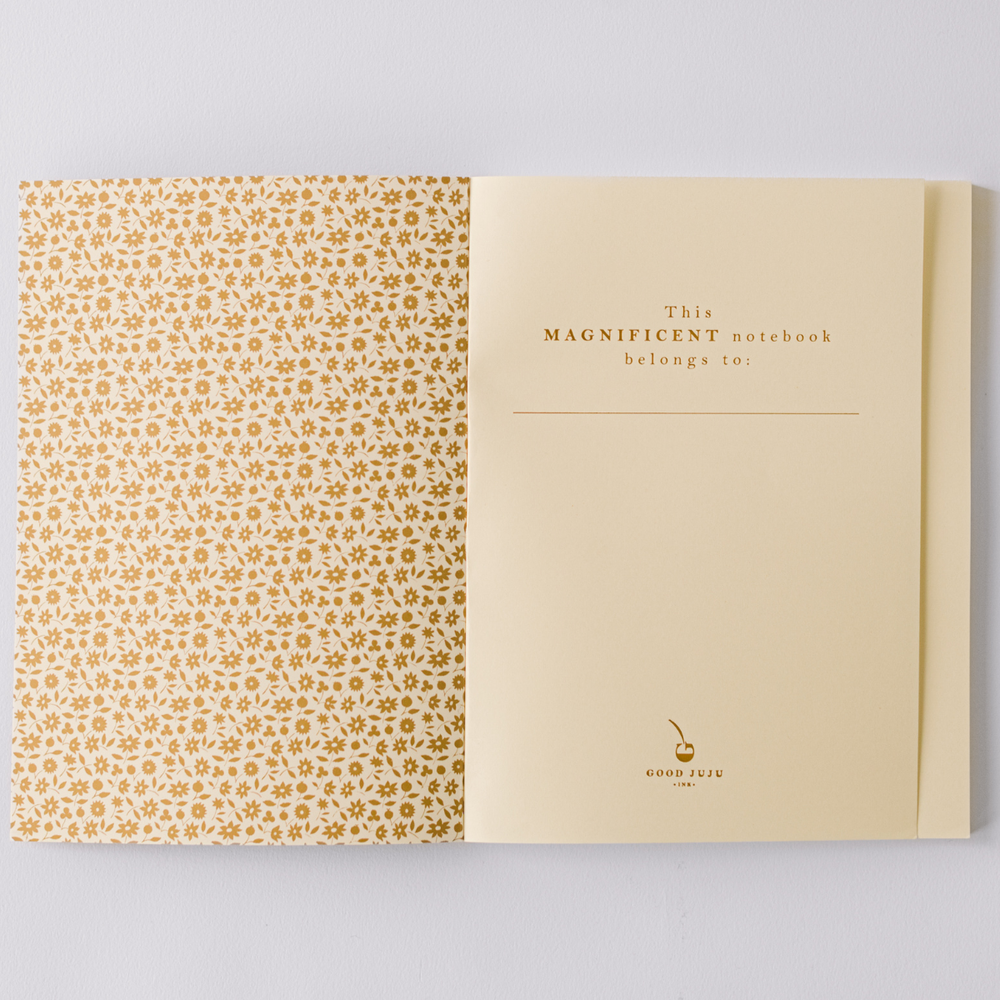 Gemstones + Jewelry Softcover Notebook - Freshie & Zero Studio Shop