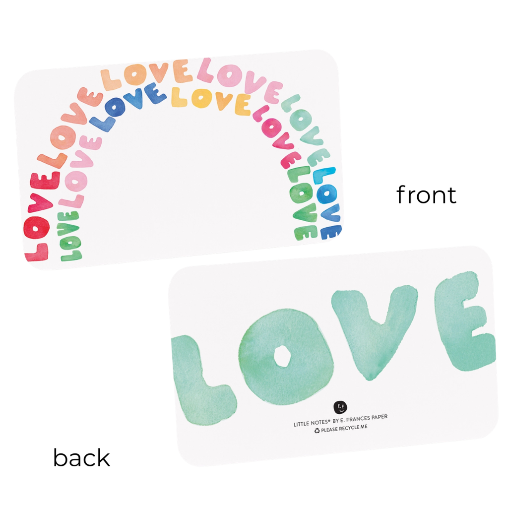 Little Notes® Box of 55 Cards by E. Frances Paper - Freshie & Zero Studio Shop