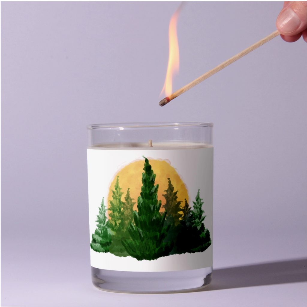 Hinoki Sanctuary 7oz Just Bee Candle - Freshie & Zero Studio Shop
