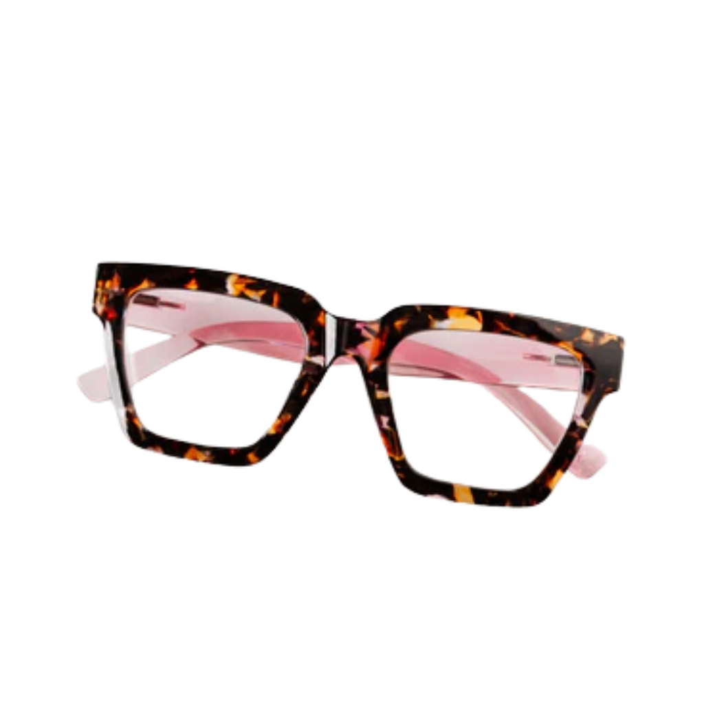 Peepers Reading Glasses: Take a Bow Pink Botanico/Pink - Freshie & Zero Studio Shop