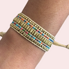 Powder Wide Beaded Bracelet - Freshie & Zero Studio Shop