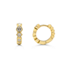 You're a Gem Huggie Hoop Earrings - Gold - Freshie & Zero Studio Shop