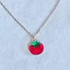 Dainty Tomato Necklace by Elise Design - Freshie & Zero Studio Shop