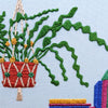 Ricrac House Plant Embroidery Kit by Cozyblue - Freshie & Zero Studio Shop