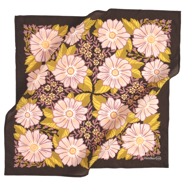Handker Bandana: Violet Bandana No. 134 - Freshie & Zero Studio Shop