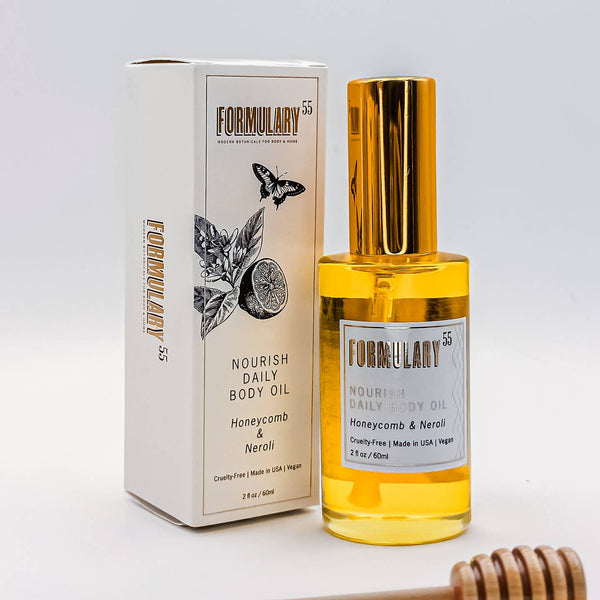 Honeycomb & Neroli Nourishing Body Oil | Formulary 55 - Freshie & Zero Studio Shop