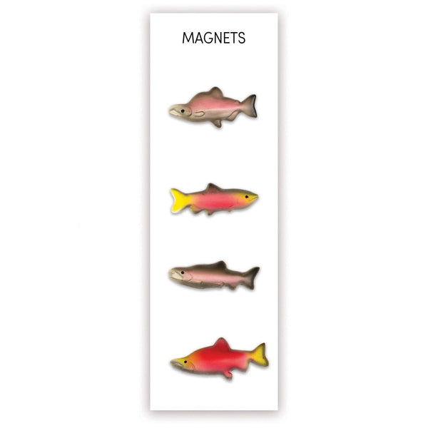 Salmon magnets - Freshie & Zero Studio Shop