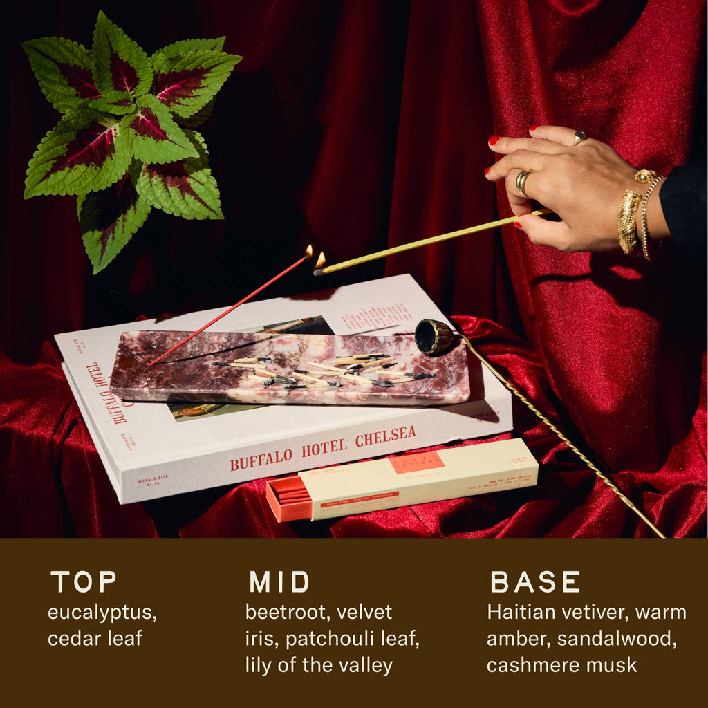 Plush Vetiver HI-FI Incense Sticks - Freshie & Zero Studio Shop