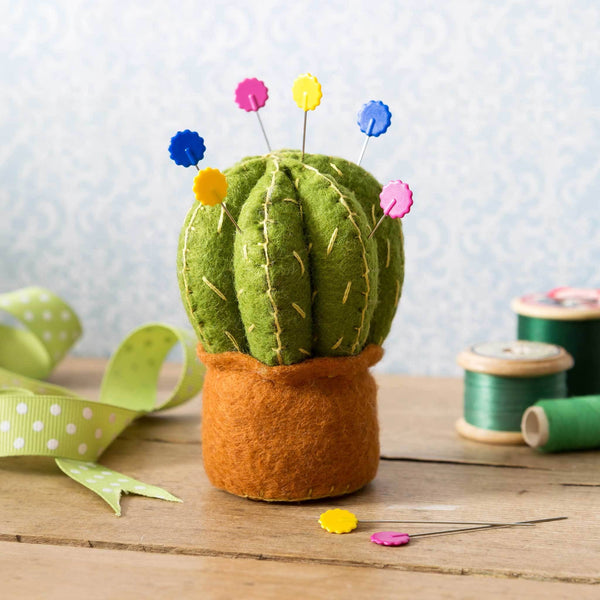 Cactus Pincushion Felt Craft Mini Kit - Freshie & Zero Studio Shop