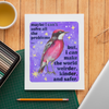 Maybe I Can't Solve All The Problems: 8x10 Print - Freshie & Zero Studio Shop