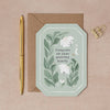 Growing Family Flower Baby Card - Freshie & Zero Studio Shop