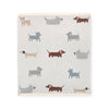Organic Cotton Knit Baby Blanket - Puppy Pals - Freshie & Zero Studio Shop