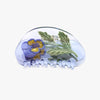 Viola Hair Claw - Violet Pansy Wildflower Purple Hair Clip - Freshie & Zero Studio Shop