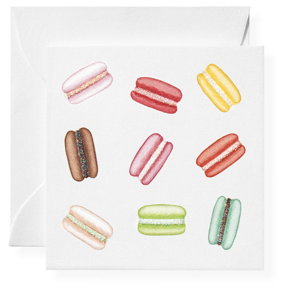 Macarons Gift Enclosure Card - Freshie & Zero Studio Shop