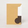 Baby Congrats Pelican Welcome Letterpress Greeting Card by Egg Press: Paper tab - Freshie & Zero Studio Shop