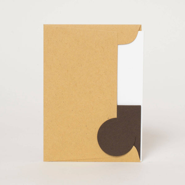 Baby Congrats Pelican Welcome Letterpress Greeting Card by Egg Press: Paper tab - Freshie & Zero Studio Shop