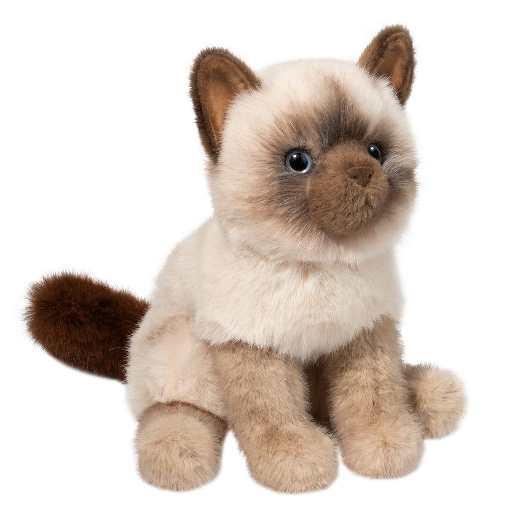 Fu Siamese Cat Soft Plush Toy - Freshie & Zero Studio Shop