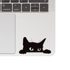 Sneaky Kitty Cat Cute Clear High Quality Vinyl Sticker - Freshie & Zero Studio Shop