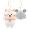 Plush Best Friends Keychain Charms - Freshie & Zero Studio Shop