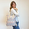 Convertible Shoulder Bag/Backpack: Boho Geometric - Freshie & Zero Studio Shop