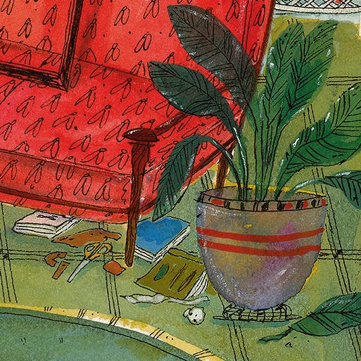 Other People's Living Rooms 11"x14" Print by Jill Kittock - Freshie & Zero Studio Shop