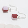 Pennsylvania Avenue Earrings: Lavender & Plum Dip - Freshie & Zero Studio Shop