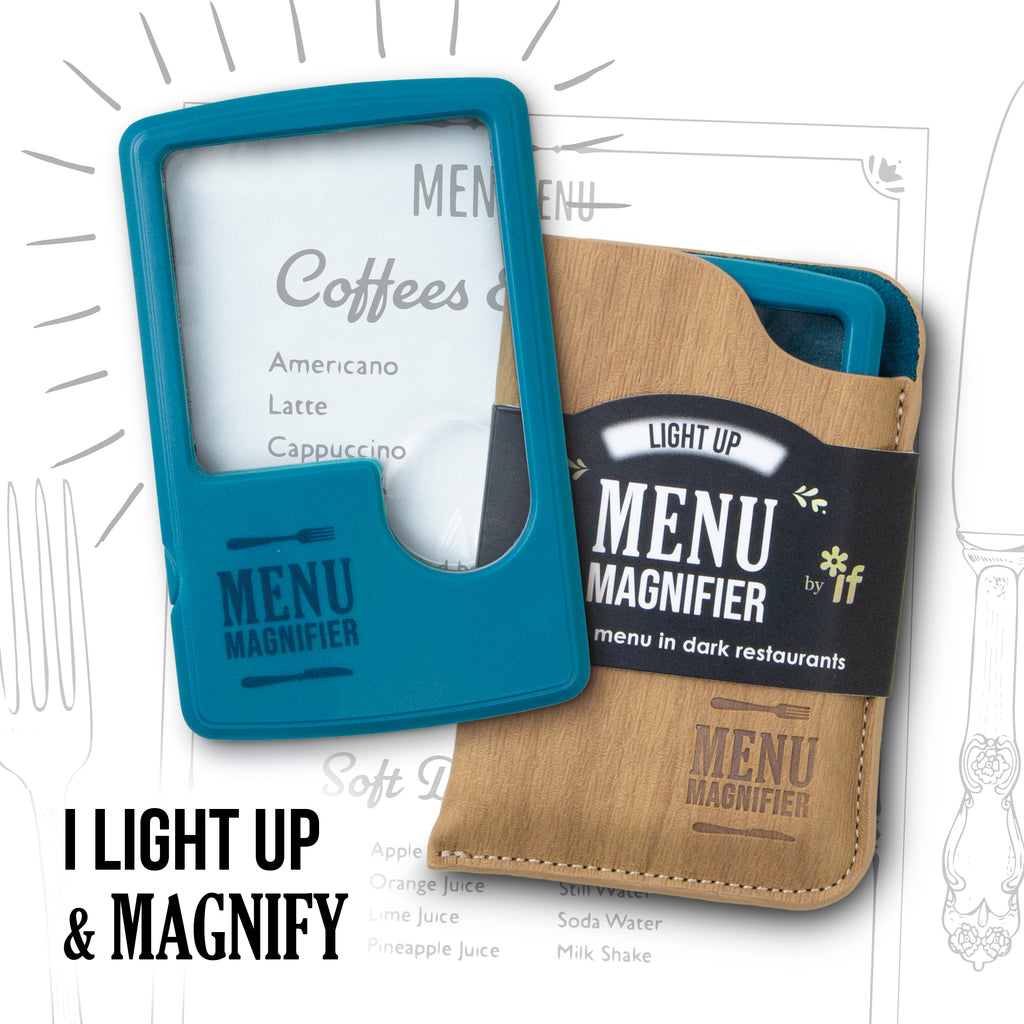 Light Up Menu Magnifier - Freshie & Zero Studio Shop