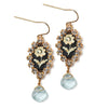 Midnight in the Garden Earrings by Jill Schwartz - Freshie & Zero Studio Shop