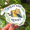 Read And Resist: Vinyl Sticker - Freshie & Zero Studio Shop