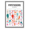 Fuzzy Llamas Sticker Sheet by Pipsticks - Freshie & Zero Studio Shop