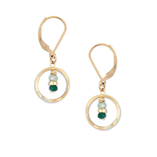 seedling leaf earrings - Freshie & Zero Studio Shop