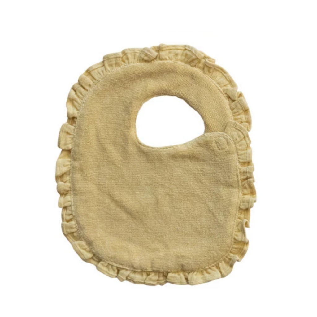Ruffle Cotton Cloth Baby Bib - Freshie & Zero Studio Shop