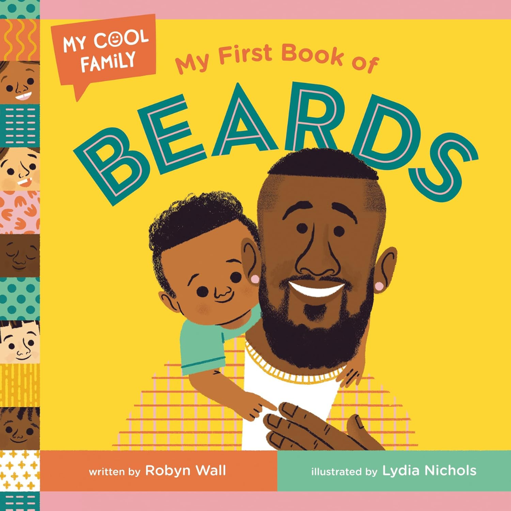 My First Book of Beards Board Book - Freshie & Zero Studio Shop