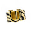 Horseshoe Brass Bandana Slide Ring by Handker - Freshie & Zero Studio Shop